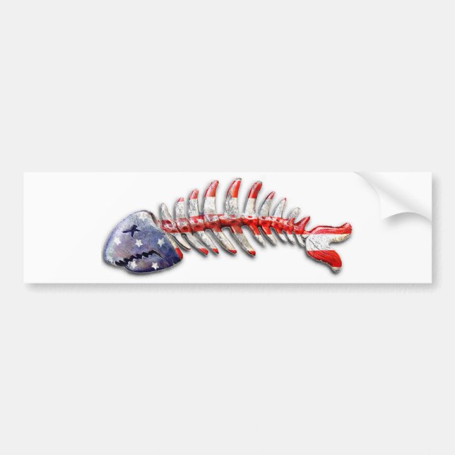 Dead Barracuda Bumper Sticker (Front)