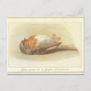 Dead Bird Christmas Card