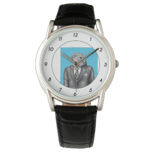 Dead Bird in Black Suits (Old-School Blue) M2 Watch