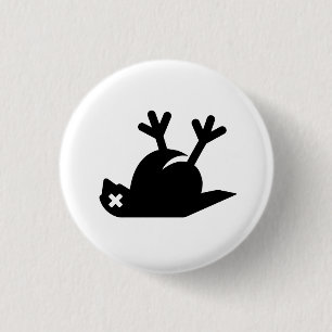 Dead Bird Pictogram Button