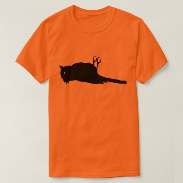 Dead Bird Roadkill Graphic T-Shirt (Design Front)