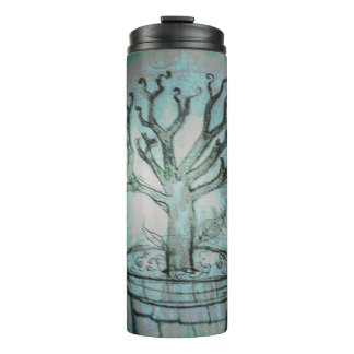 dead bonsai tree thermal tumbler