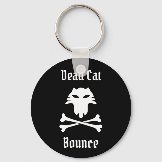 Dead Cat Bounce Key Ring (Front)