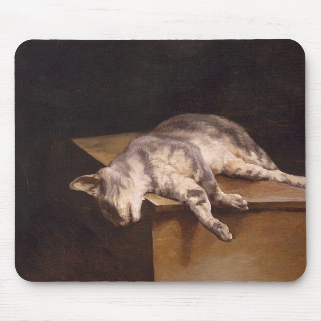 Dead Cat (by Théodore Géricault) Mouse Mat (Front)