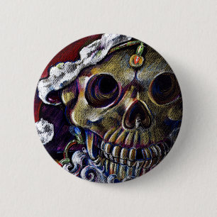 Dead Christmas 6 Cm Round Badge