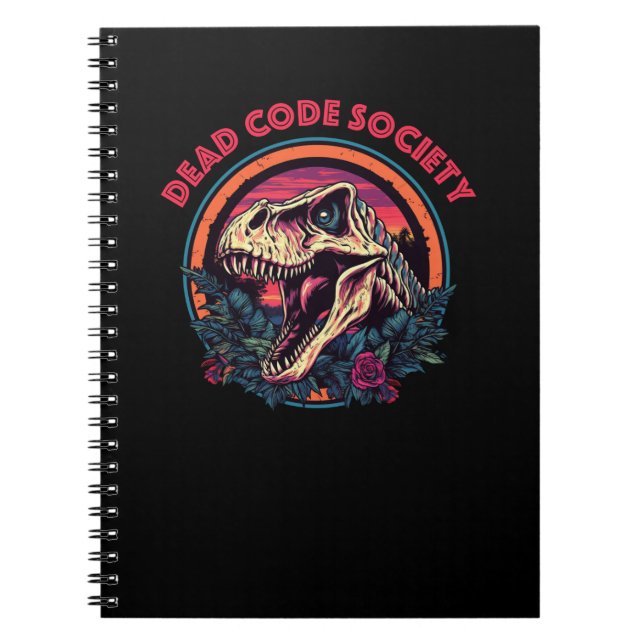 Dead Code Society – Jirasaurus – Notebook (Front)