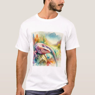 Dead Cow Lizard 310824AREF112 - Watercolor T-Shirt