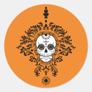 Dead Damask - Chic Sugar Skull Stickers