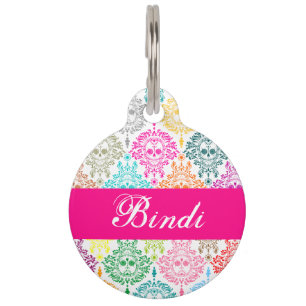 Dead Damask - Custom Pet Tag