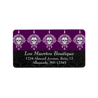 Dead Damask - Custom Sugar Skull Address Labels