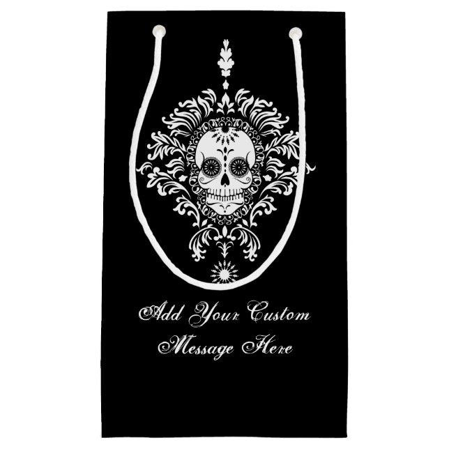 Dead Damask - Custom Sugar Skull Gift Bag (Front)