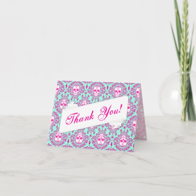 Dead Damask - Custom Thank You Card (Front)