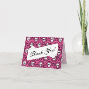 Dead Damask - Custom Thank You Card