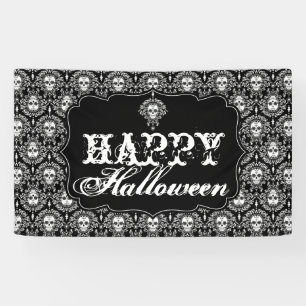 Dead Damask - Happy Halloween Banner