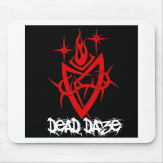 Dead Daze Tribal Heart Mouse Mat