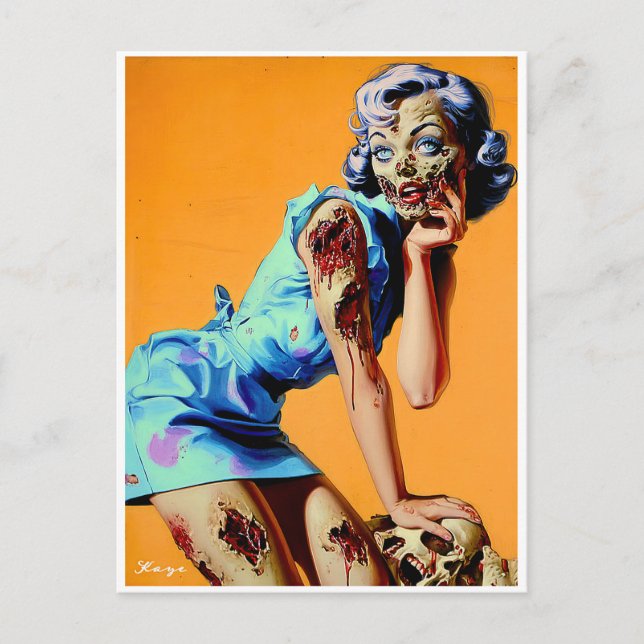 Dead, Dreamy, and Dangerously Darling: Kaye Postcard (Front)