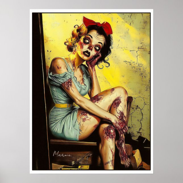 Dead, Dreamy, and Dangerously Darling: Marnie Poster (Front)