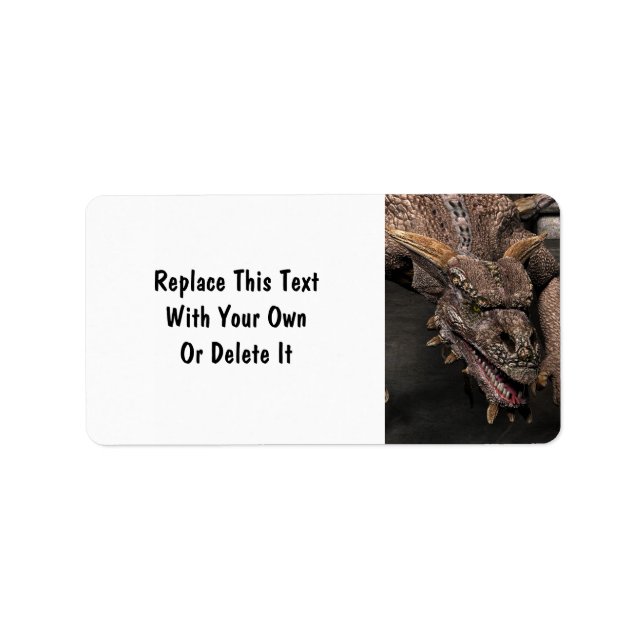 Dead End Dragon Is Looking For Some Dinner - You Label (Front)