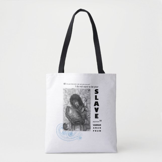 Dead Eye Tote with Vannak Quote 1 (two-sided) (Front)