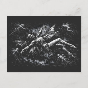 Dead Fairy by BurnsInHell Postcard