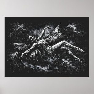 Dead Fairy by BurnsInHell Poster