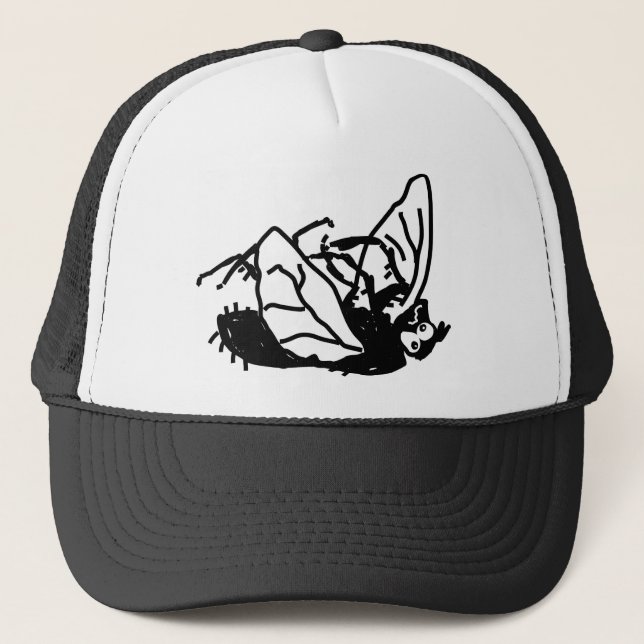 Dead Fly Trucker Hat (Front)