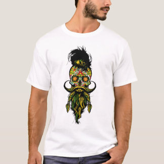 dead head hipster skull skull bearded must T-Shirt