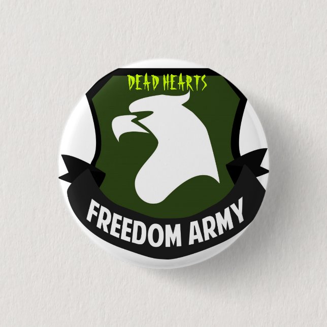 Dead Hearts Novel buttons (Front)