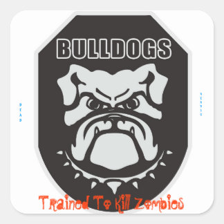 Dead Hearts Novels Square Sticker