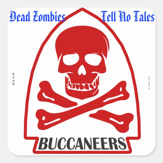 Dead Hearts Stickers (Front)