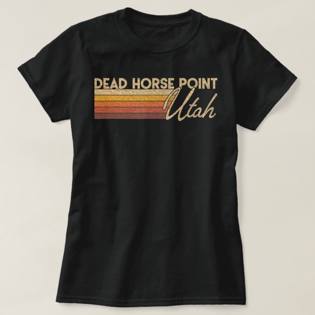 Dead Horse Point State Park Utah  T-Shirt (Design Front)
