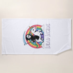 Dead Inside Beach Towel