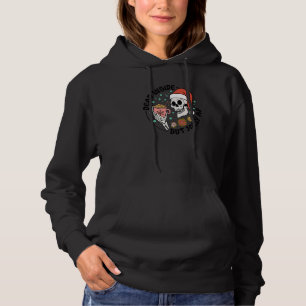 Dead Inside But Jolly AF, Funny Groovy Christmas S Hoodie
