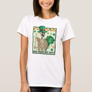Dead Inside But Lucky St Patricks T-Shirt