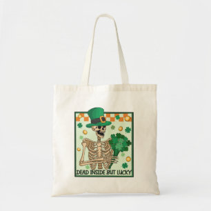 Dead Inside But Lucky St Patricks Tote Bag