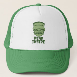 Dead Inside Frankenstein Monster Trucker Hat