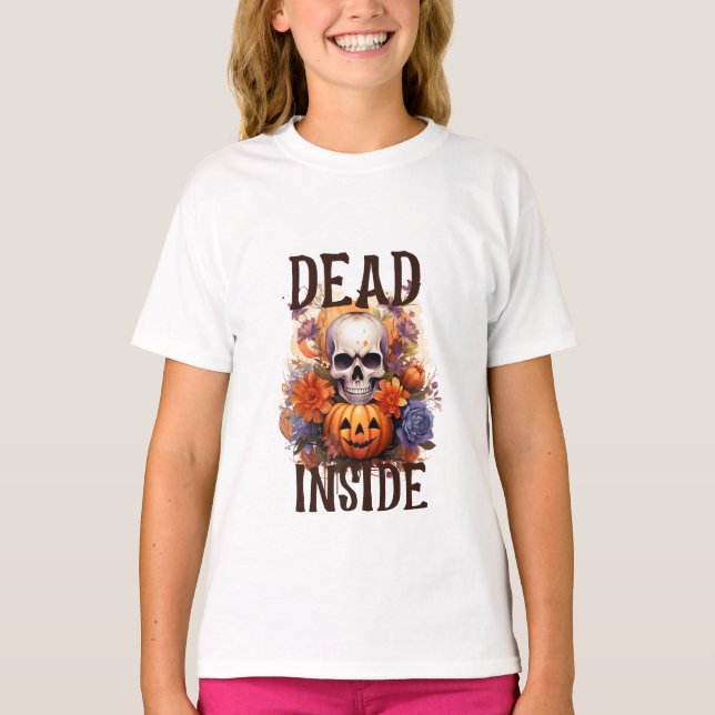 Dead inside Halloween T-Shirt (Front)
