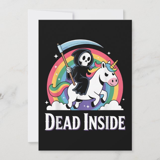  Dead Inside  Invitation (Front)