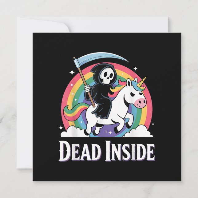  Dead Inside  Invitation (Front)