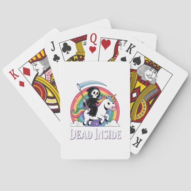  Dead Inside  Playing Cards (Back)