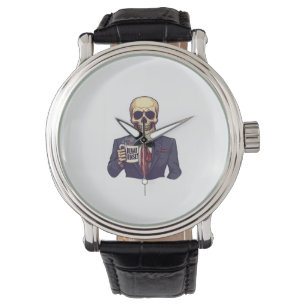 Dead Inside Skull – Funny Workday Skeleton Watch