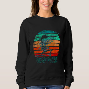 Dead Inside Zombie Rocker Retro Vintage Goth Sweatshirt
