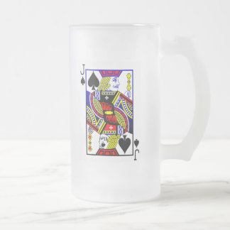 Dead Jack Frosted Beer Glass Frosted Glass Beer Mug