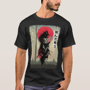 Dead Japanese Samurai Warrior Japan Swordsman T-Shirt