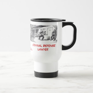 Dead Lawyer™ Criminal Defence Lawyer Travel Mug
