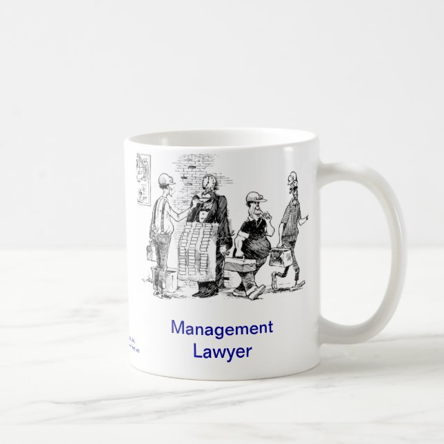 Dead Lawyer™ Management Lawyer Coffee Mug (Right)