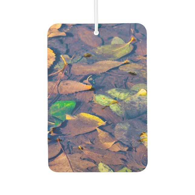 Dead leaves car air freshener (Front)