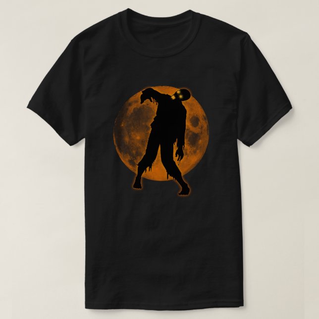 Dead Man Walking Halloween - Party T-shirt (Design Front)