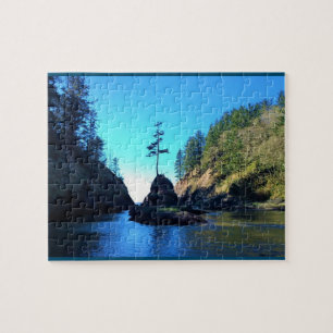 Dead Man's Cove, Cape Disappointment, WA Jigsaw Puzzle