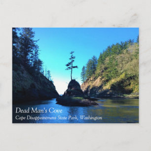 Dead Man's Cove, Cape Disappointment, Washington Postcard